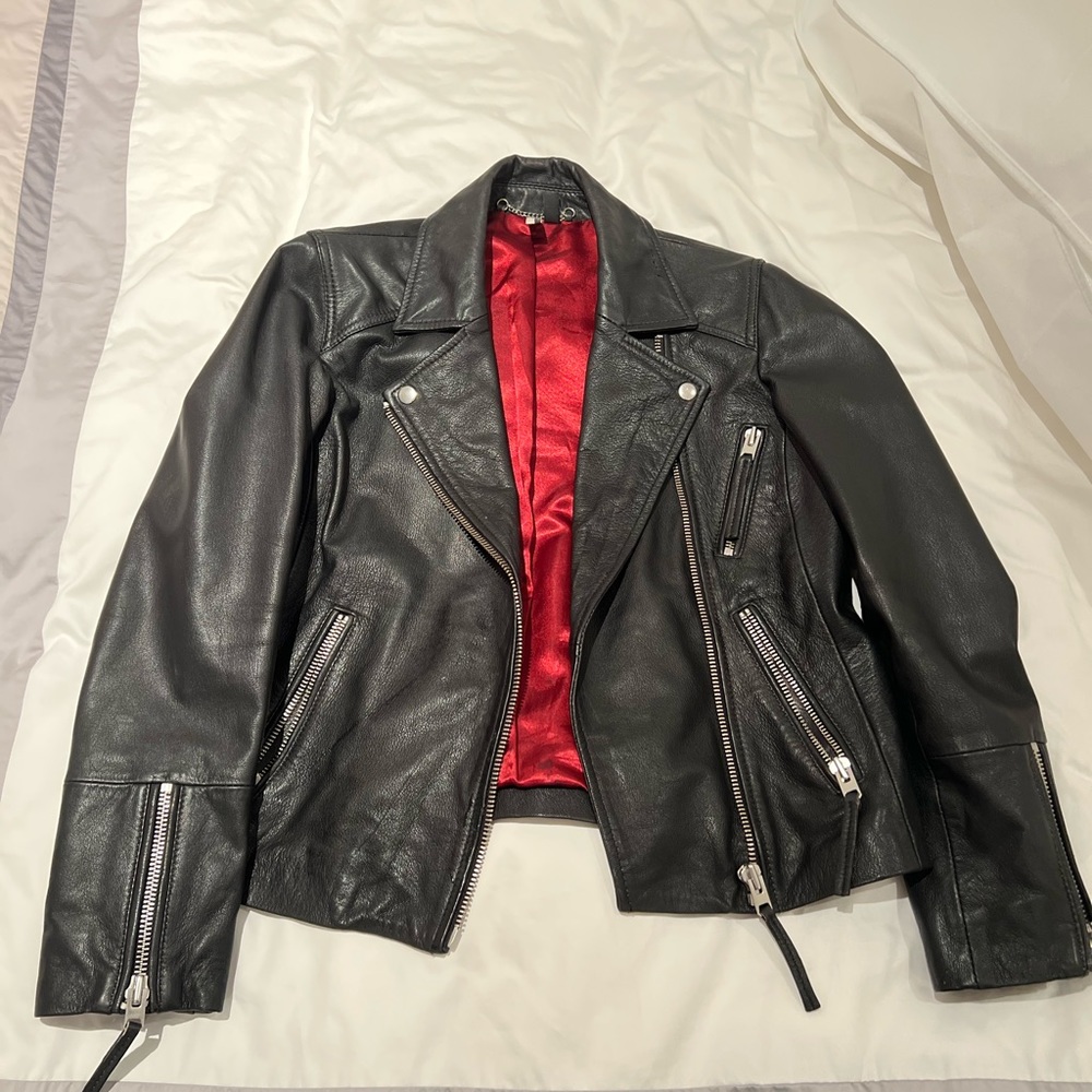 TopShop Genuine Leather Jacket